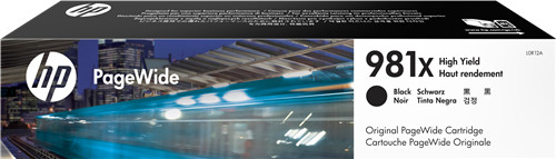 Cartouche HP 981X noir L0R12A encre noire imprimante PageWide Enterprise