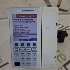 Baxter Sigma Spectrum 8.00.03 w/o Battery Infusion Pump