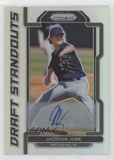 2021 Panini Prizm Draft Picks Standouts Silver Jackson Jobe #DS-JJ Auto 9fc
