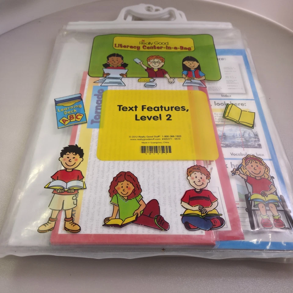 “Really Good Stuff” Literacy Center in a Bag 2nd-4th - Reading Lot Of 5 Lvl 2 - Image 4 of 4