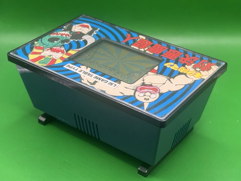 万代电子 Kinnikuman vs. the Devil Chojin LCD 手持游戏手表 1983 — 第 3/4 张图片