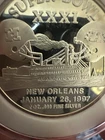 2 Oz Silver Art Round Super Bowl XXXI NFL *6184