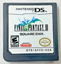 Final Fantasy III 3 (Nintendo DS, 2006) - Cartridge Only