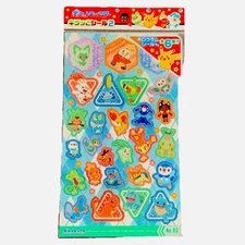 Pokemon Holographic Stickers⚡️#03 Shiny & Kawaii Sheet - Japan Exclusive Daiso