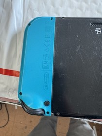 Nintendo Switch Console Neon Blue Red Joy-Con Handheld w/ Screen Scuffs