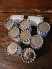 🔥 Kennedy Half Dollars Unsearched Fed Wrapped Bank Rolls $10 Face Value OBW