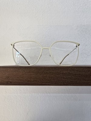 NEW Orgreen First Glow S159 Mat Oatmeal Stainless Steel Frame Glasses 56-16-140