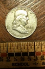 1958-D Ben Franklin Half Dollar 90% Silver !