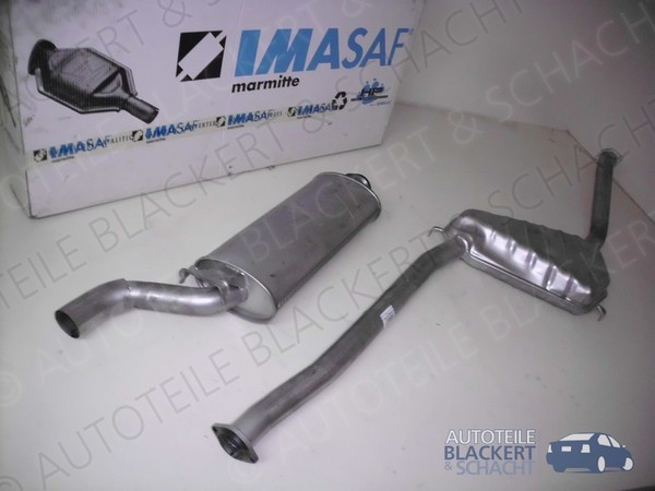 Imasaf Auspuffset Ab Kat für Saab 9000I Turbo 16 2.0+2.3 1992-1998|MSD+ESD-image