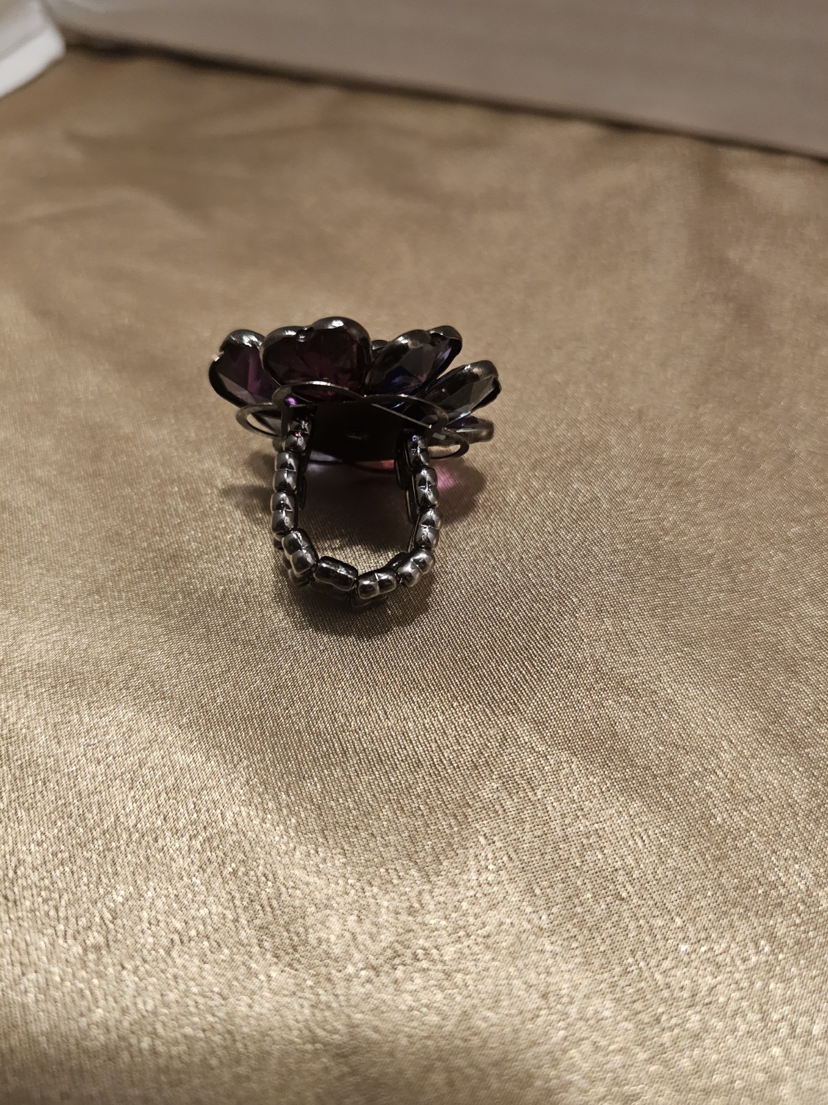 Statement Ring Stretch Flower Rhinestone - Lot of… - image 16