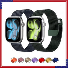 Magnetic Loop Metal strap band For Apple watch iWatch 11 10 9 8 7 6 5 4 SE 3 2 1