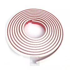 Self-Adhesive Liner Corner Decor White 118 In. X 0.5 In. PVC Peel and Stick Tile