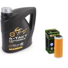 SMR450 Supermoto Oil & Filter Kit Mannol Semi Synthetic 10w40 4L KTM 2009 7.50 per litre