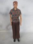 Vintage 1010 Allan Doll w Bendable Leg - 1960s Mattel Sport Shorts extra clothes