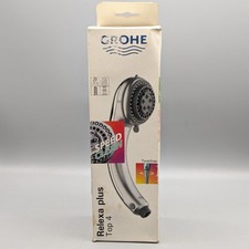 New Grohe 28179 Relexa Plus Top 4 Hand Shower Wand Chrome