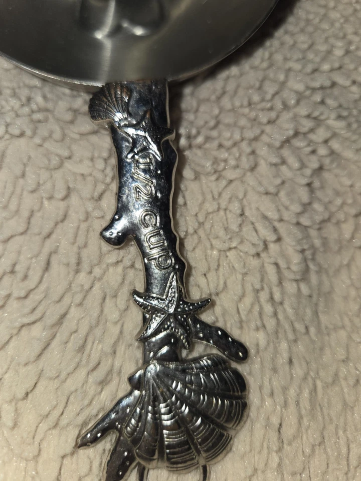 Ganz Fall Leaves Harvest Silver Tone 4 Piece Measuring Spoon Set Enamel - Image 4 of 4