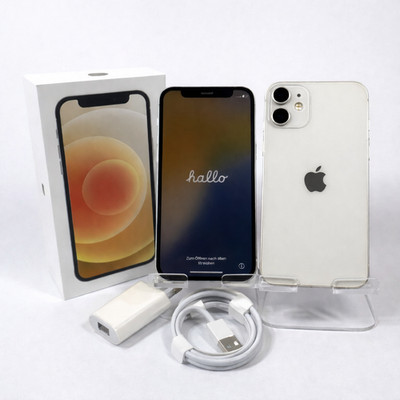 Apple iPhone 12 Mini - 128 GB - Weiß - Top Zustand - OVP   12 M. Gewährleistung