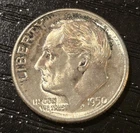 1950-D Roosevelt Silver Dime ~ 90% Silver 10c US Coin