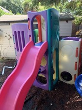 Little Tikes Tropical Climbing Frame & Slide (brand new screw set, instructions)