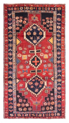 #ad 4#x27;5quot; x 8#x27;2quot; Vintage Hand Knotted Area Rug Traditional Oriental Wool Carpet $529.40