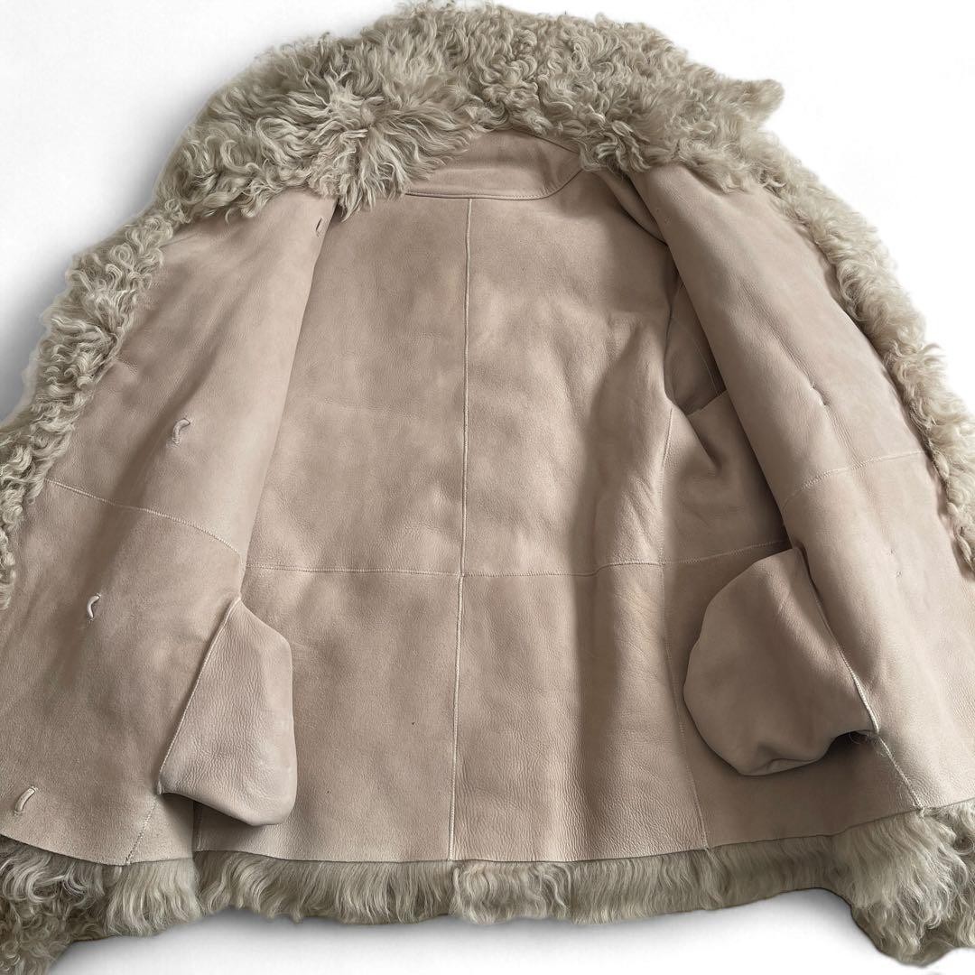 Theory Reversible Shearling Jacket Good Condition… - image 13