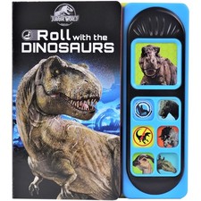Jurassic World - Roll with the Dinosaurs Sound Book - PI Kids Play-A-Sound ...