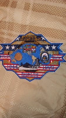 US Navy USS Missouri BB-63 Small Cruise Patch