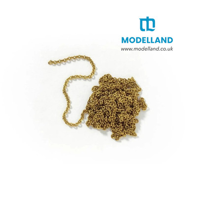 Occre 17025 Messingkette 1,5 mm lang 1 m - detailliertes Schiffsmodellzubehör