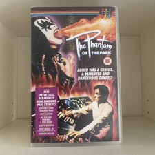 Kiss VHS The Phantom of the Park RARE HIGHLY COLLECTIBLE