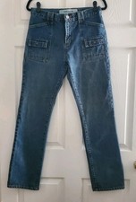 Y2K Gap Boot Cut Vtg Jean Women's 6 100 Cotton Snap Flap Pockets 6 Pockets