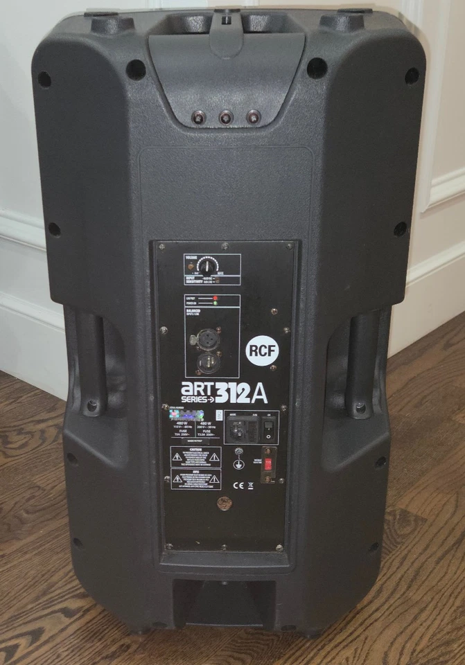 RCF ART 312-A 12”  2-Way Speakers Peak Power 800 Watt DJ Speakers - Image 2 of 4