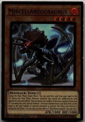 Miscellaneousaurus Premium Gold Rare Maximum Gold MAGO-EN015 LP