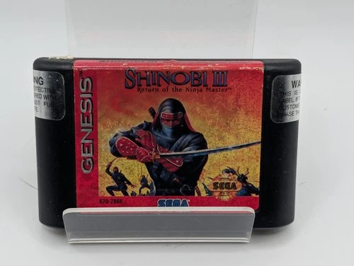 Shinobi III: Return of the Ninja Master (Sega Genesis, 1993) Cart Only