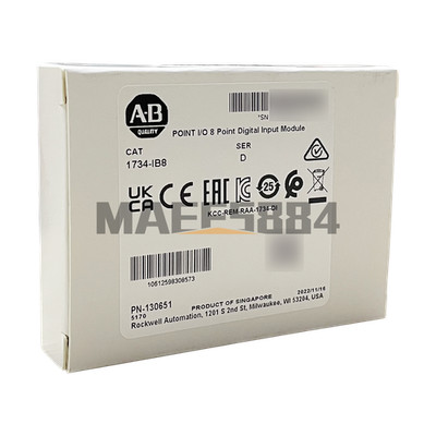 New Allen Bradley 1734-IB8 POINT I/O 8 Point Digital Input Module