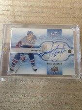 2015-16 Mike Gartner Upper Deck Ice Signature Swatches