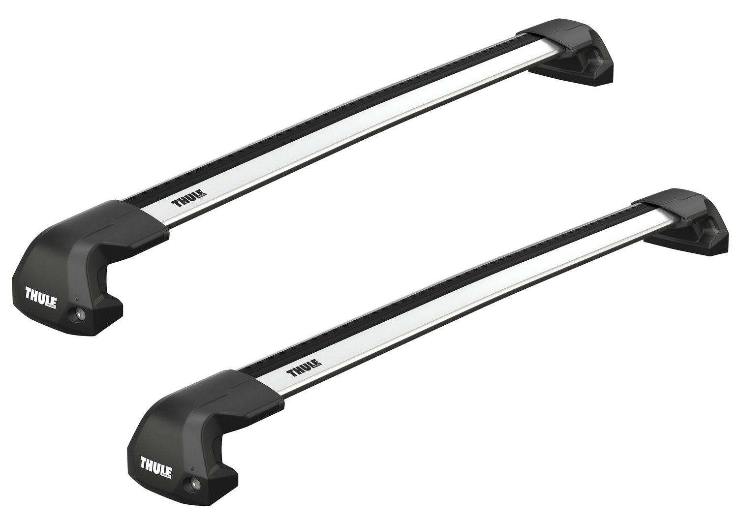 Thule Roof Rack Edge Fixpoint WingBar Edge Silver for TESLA Model S Hatchback