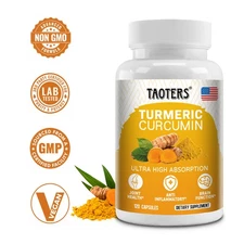 Turmeric, Quercetin and Black Pepper Capsules - Supports Joint Health