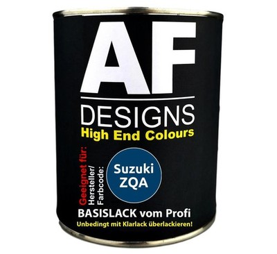 1L Autolack für Suzuki ZQA Cerulean Blue Metallic  Autolack Spritzfertig