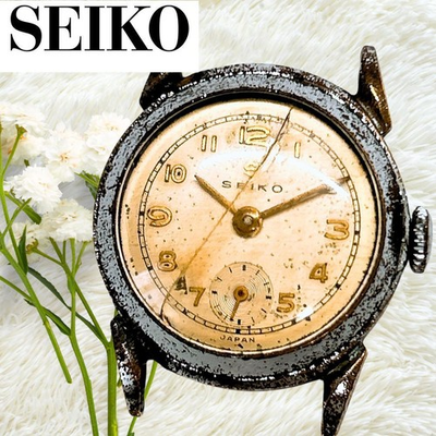 #ad Working Seiko SEIKO Dial Only Small Second Hand Wound Watch S.D.N $128.80