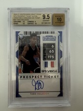 2020 Contenders DP Theo Maledon Prospect Ticket Cracked Ice Auto RC 58 BGS9.5 10