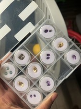 FACETED GEMSTONES 16 STONE BUNDLE 