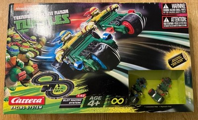 Teenage Mutant Ninja Turtles Carrera Slot Rennwagen Set 62196 NEU Scalextric