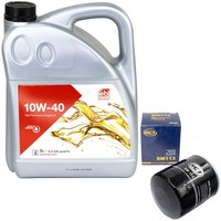 MotoröL Set 10W-40 5 Liter + ÖLfilter SM 113 FüR Citroen Fiat Lancia Peugeot