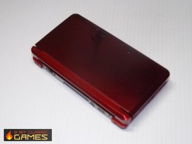 Nintendo 3DS System - Red  - FAST SHIPPING! -  124a