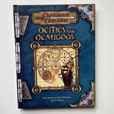 Dungeons & Dragons Deities and Demigods Book 1st Printing 2002 D&D 3 / 3.5