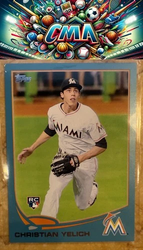 2013 Topps Update #US290 Christian Yelich Blue