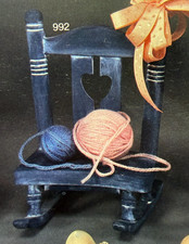 VINTAGE SCIOTO CERAMIC MOLD #S-992 LONG ROCKI...