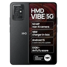 Nokia HMD Vibe 5G Android 15 50 MP Indian Global Version Unlocked 