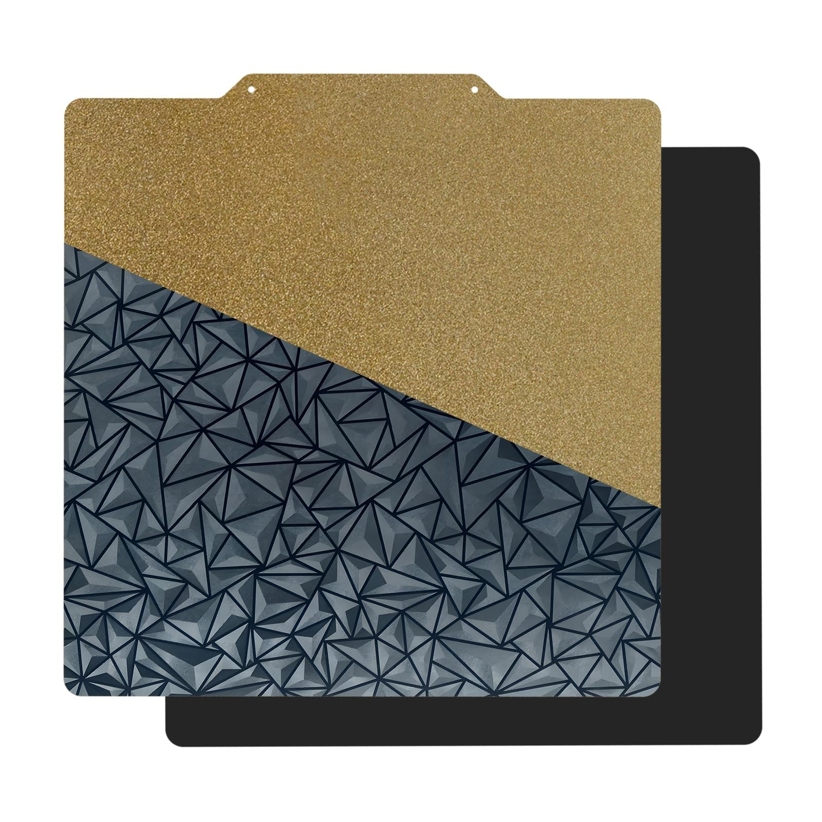 Plaque d'impression PEI texturé et PEO lisse pour imprimante 3D 235x235mm
