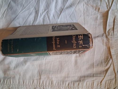 B.F.'s Daughter by John P. Marquand, Vintage HB 1946 HC/DJ. - Picture 3 of 15